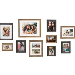 Gallery Wall Frames-Kirkland's Home Brown Hues 10-Pc. Gallery Wall Picture Frame Set