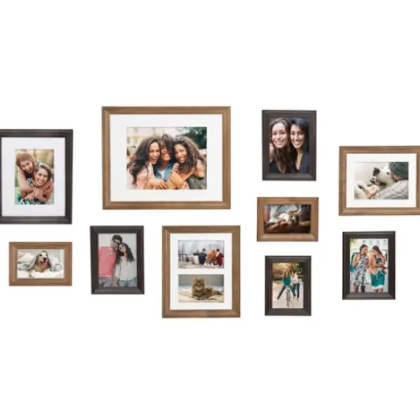 Gallery Wall Frames-Kirkland's Home Brown Hues 10-Pc. Gallery Wall Picture Frame Set
