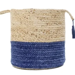 Baskets & Boxes-Kirkland's Home Brown Hyacinth Dog Bone Basket