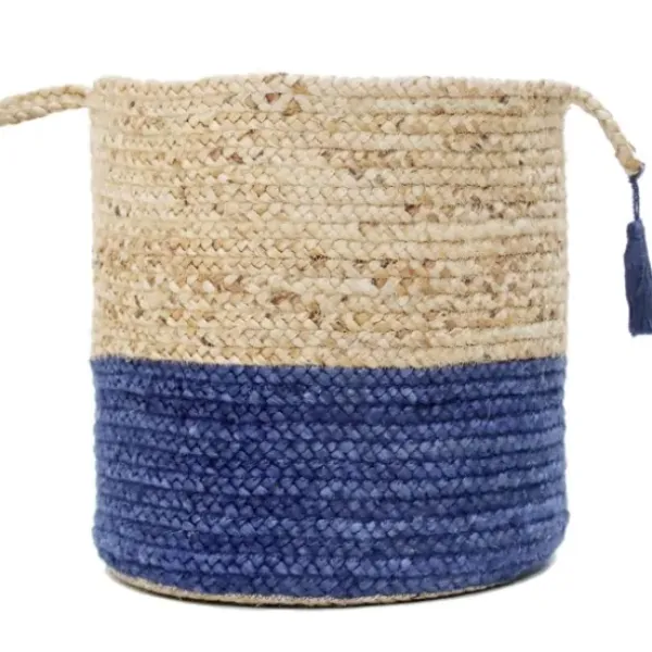 Baskets & Boxes-Kirkland's Home Brown Hyacinth Dog Bone Basket