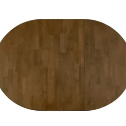 Dining Tables-Kirkland's Home Brown Leaf Wooden Dining Table