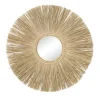 Decorative Mirrors-Kirkland's Home Brown Reed And Wood Wall Mirror