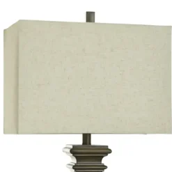 Table Lamps-Kirkland's Home Brown Traditional Rectangular Table Lamp Brown/Tan