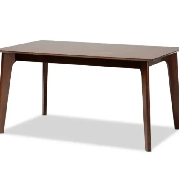 Dining Tables-Kirkland's Home Brown Wood And Beige Upholstered 7-Pc. Dining Set Gray