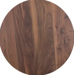 Dining Tables-Kirkland's Home Brown Wood And Black Metal Bistro Dining Table