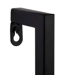 Shelves-Kirkland's Home Brown Wood Black Metal Frame 3-Pc. Wall Shelves