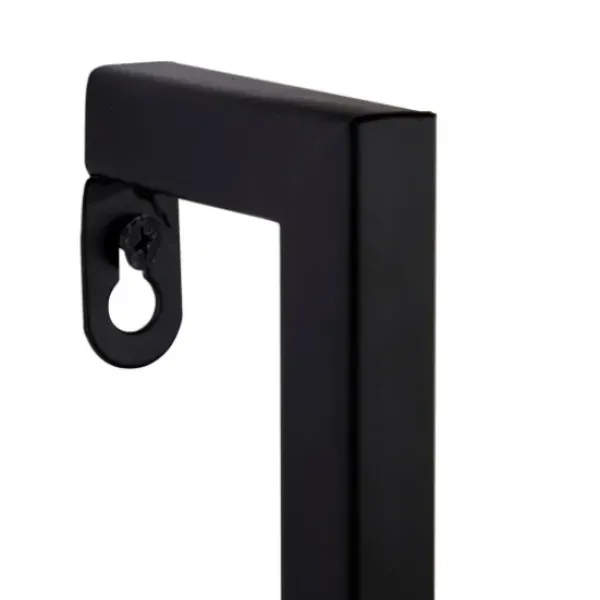 Shelves-Kirkland's Home Brown Wood Black Metal Frame 3-Pc. Wall Shelves
