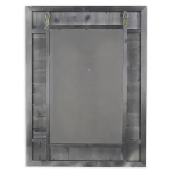 Decorative Mirrors-Kirkland's Home Brown Wood Paneled Frame Wall Mirror