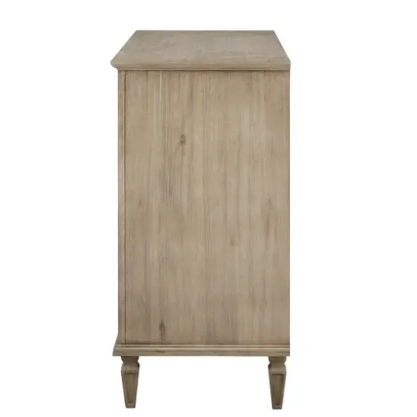 Dressers & Chests-Kirkland's Home Brushed Birch 4-Drawer Wooden Dresser Tan