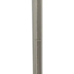 Floor Lamps-Kirkland's Home Brushed Nickel Floor Lamp Gray