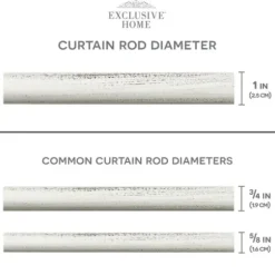 Curtain Rods & Hardware-Kirkland's Home Brushed Nickel Iron Tension Rod, 40 In.
