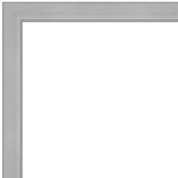 Framed Mirrors-Kirkland's Home Brushed Nickel Modern Decorative Framed Mirror