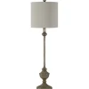 Buffet Lamps-Kirkland's Home Brushed Pewter Buffet Lamps, Set Of 2 Gray