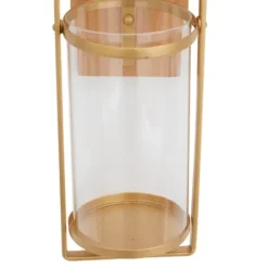 Sconces-Kirkland's Home Brushed Poplar Wood Sconce Gold