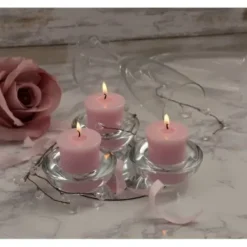 Candles-Kirkland's Home Bubbly Champagne Votive Candles, Set Of 8 Pink