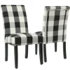 Dining Chairs-Kirkland's Home Buffalo Check Dining Chairs, Set Of 2 Black
