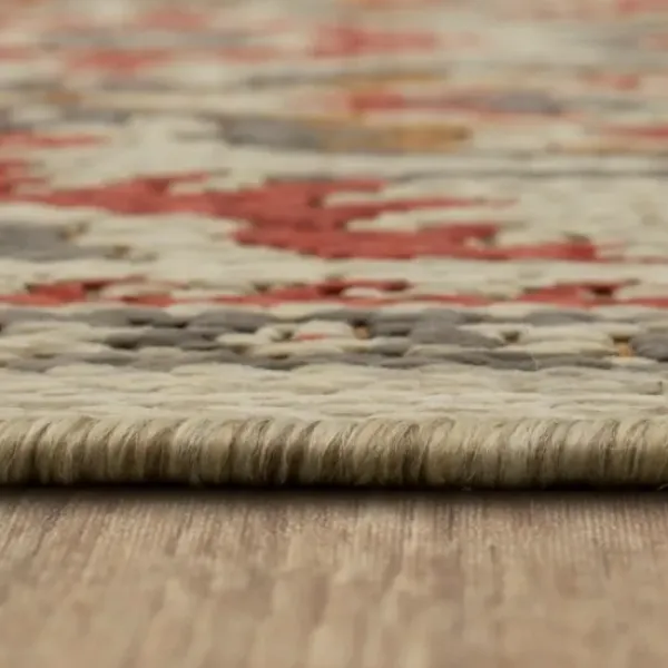Outdoor Rugs-Kirkland's Home Buffalo Check Outdoor Area Rug, 6X9 Gray