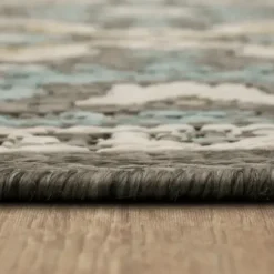 Outdoor Rugs-Kirkland's Home Buffalo Check Outdoor Area Rug, 7X10 Gray