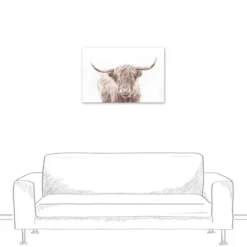 Canvas Art-Kirkland's Home Bullie Boy Sepia Canvas Art Print Tan