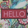 Doormats-Kirkland's Home Butterfly Blooms Doormat Blue/Pink