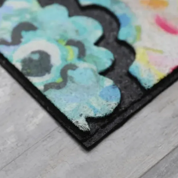 Doormats-Kirkland's Home Butterfly Blooms Doormat Blue/Pink