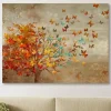 Canvas Art-Kirkland's Home Butterfly Tree Giclee Canvas Art Print, 40X30 In. Multi