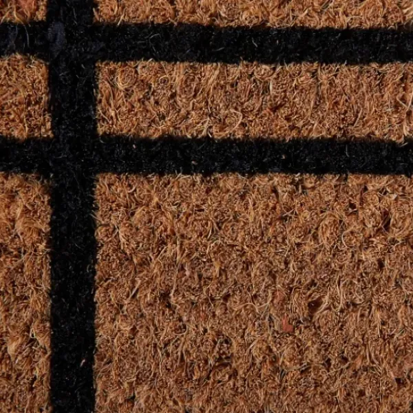 Doormats-Kirkland's Home Cactus Family Coir Doormat Tan/Green/Multi