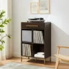 Bookshelves-Kirkland's Home Cadence Gold Record Storage Bookcase With Speaker