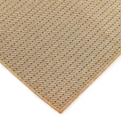 Outdoor Rugs-Kirkland's Home Cafe Geo Lattice Outdoor Area Rug, 7X9 Brown