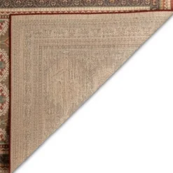 Outdoor Rugs-Kirkland's Home Camel Linear Sundry Outdoor Area Rug, 6X9 Tan