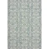 Outdoor Rugs-Kirkland's Home Cammie Blue Moroccan Tribal Outdoor Rug, 5X8 Blue/Gray