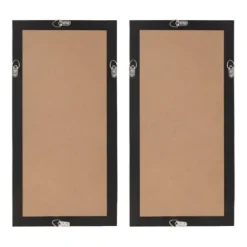 Wall Plaques-Kirkland's Home Capiz Shells Emblem Framed Wall Plaques, Set Of 2 White/Gold
