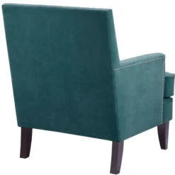 Accent Chairs-Kirkland's Home Carlton Accent Chair With Nailhead Trim Blue