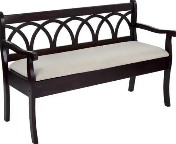 Entryway Furniture-Kirkland's Home Cartland Storage Bench Black