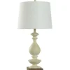 Table Lamps-Kirkland's Home Carved Traditional Table Lamp White
