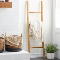 Decorative Accents-Kirkland's Home Carved Wood 3-Panel Room Divider White