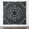 Wall Plaques-Kirkland's Home Carved Wooden Wall Plaque Black