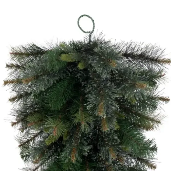 Wreaths-Kirkland's Home Cashmere Pine Christmas Teardrop Swag Green