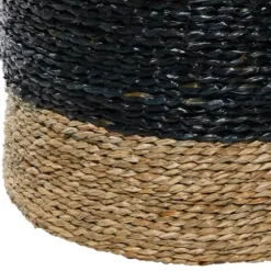 Baskets & Boxes-Kirkland's Home Cats Meow Round Storage Bin, 12 In. Gray