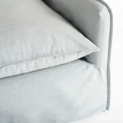 Accent Chairs-Kirkland's Home Celine Sky Swivel Down Armchair Gray