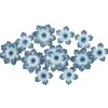 Wall Plaques-Kirkland's Home Cerulean Blossoms Ornate Wall Plaque Blue/White