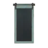 Memo & Chalkboards-Kirkland's Home Cerulean Distressed Blackboard Wall Plaque Blue