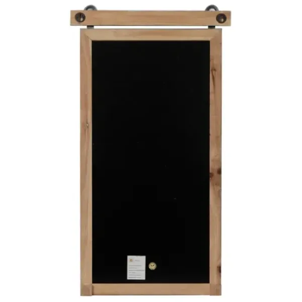 Memo & Chalkboards-Kirkland's Home Cerulean Distressed Blackboard Wall Plaque Blue