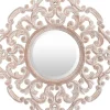 Decorative Mirrors-Kirkland's Home Champagne Abstract Wood Mirror