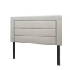 Beds & Headboards-Kirkland's Home Channel Tufted King Headboard Gray