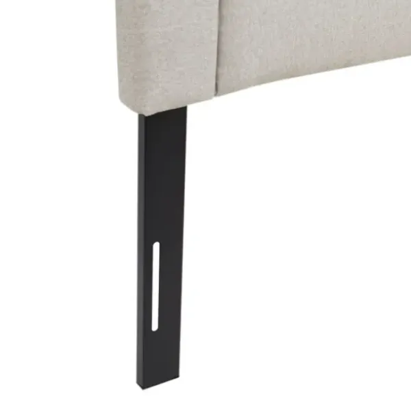 Beds & Headboards-Kirkland's Home Channel Tufted King Headboard Gray