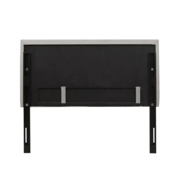 Beds & Headboards-Kirkland's Home Channel Tufted Queen Headboard Gray