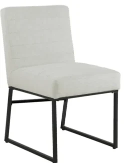 Dining Chairs-Kirkland's Home Channeled Woven Dining Chair Gray