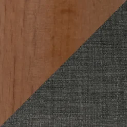 Accent Chairs-Kirkland's Home Charcoal Open Back Midcentury Accent Chair Gray