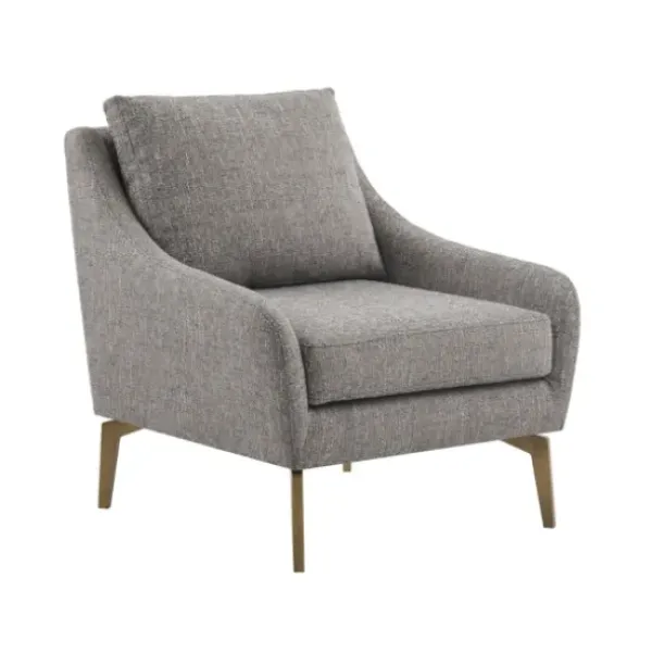 Accent Chairs-Kirkland's Home Charlene Oatmeal Accent Chair Gray